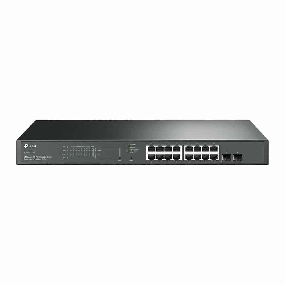 tp-link TL-SG2218P 18-Port Gigabit Rackmount Switch with PoE+